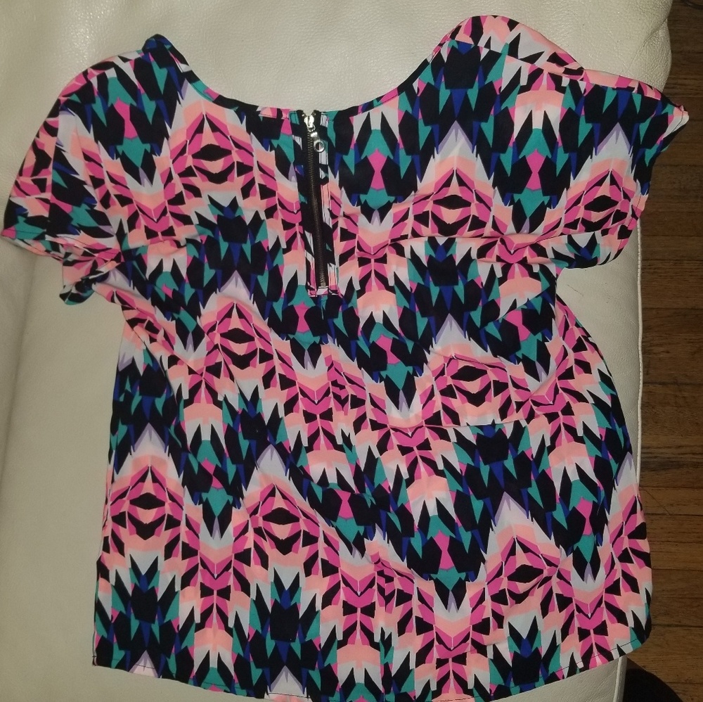 Aztec print blouse - Picture 3 of 6